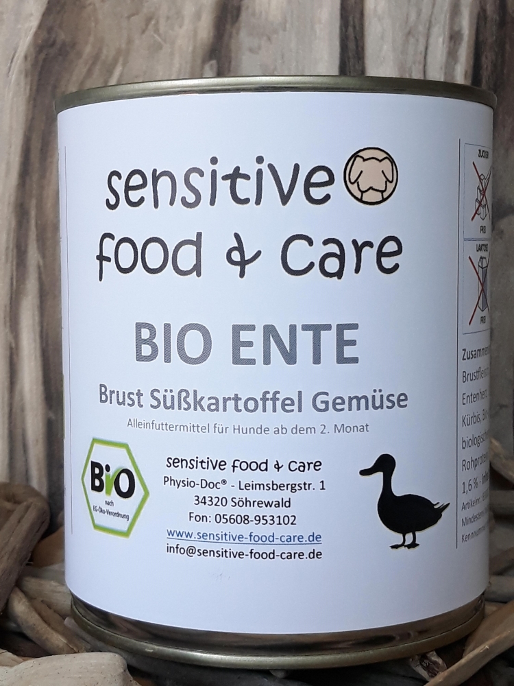 BIO ENTE Brust Süßkartoffel Gemüse