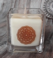 Duftkerze Sandelholz im Glas